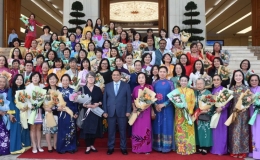 Thủ tướng Phạm Minh Chính gặp mặt các nhà khoa học và kỹ sư nữ khu vực châu Á-Thái Bình Dương