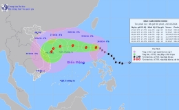 Tin bão gần biển Đông (Cơn bão Trami)