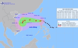 Tin bão gần biển Đông (Cơn bão Trami)