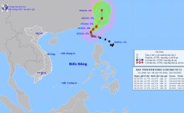 Tin bão trên biển Đông (Cơn bão số 5)