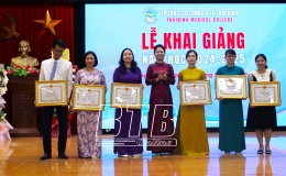 Trường Cao đẳng Y tế Thái Bình khai giảng năm học 2024 - 2025