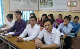 Thao giảng về đổi mới phương pháp dạy học