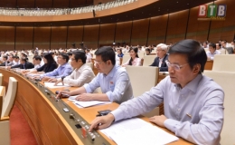 Quốc hội biểu quyết thông qua Nghị quyết về kế hoạch phát triển kinh tế - xã hội năm 2019
