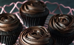 Cupcake chocolate thơm ngon, đẹp mắt