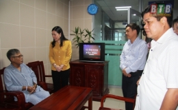 Ban Văn hóa – Xã hội, HĐND tỉnh giám sát tại Sở Y tế