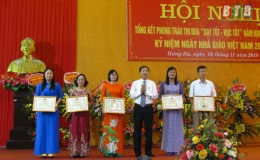 Hưng Hà tổng kết phong trào thi đua "Dạy tốt - học tốt" năm học 2017 - 2018