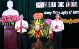 Đông Hưng tổng kết phong trào thi đua hai tốt