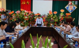 Ban Văn hóa - Xã hội, Hội đồng nhân dân tỉnh giám sát tại Sở Giáo dục và Đào tạo