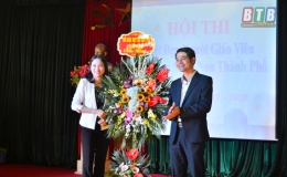 Hội thi “Nét đẹp người giáo viên mầm non thành phố”