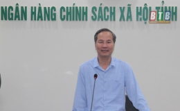 Thường trực HĐND tỉnh giám sát tại Ngân hàng Chính sách xã hội chi nhánh Thái Bình