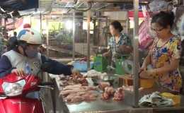 Giá thịt lợn tại miền Trung và miền Nam tiếp tục tăng cao