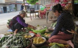 Bánh chưng phố Lẻ: Đậm đà hương vị truyền thống