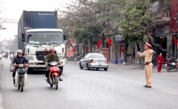Đông Hưng: Bảo đảm trật tự an toàn giao thông dịp cuối năm