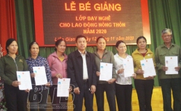 Hơn 330 hộ chăn nuôi được dạy phương pháp nuôi và phòng trị bệnh cho gà