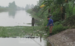 Hưng Hà phấn đấu nạo vét trên 23.000 mét khối kênh các loại