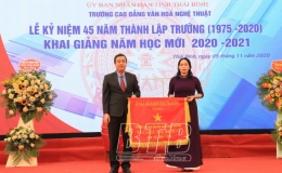 Kỷ niệm 45 năm thành lập Trường Cao đẳng Văn hóa Nghệ thuật Thái Bình