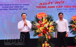 Thành phố tổ chức ngày hội tiếng Anh cấp tiểu học