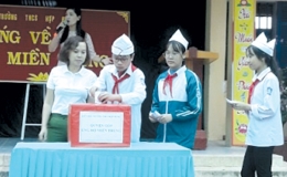 Trường THCS Hợp Hưng: Học tập và làm theo Bác
