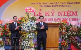 Trường THPT Phụ Dực kỷ niệm 55 năm thành lập