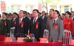 Trường THPT Quỳnh Thọ kỷ niệm 40 năm thành lập và đón bằng công nhận trường chuẩn quốc gia