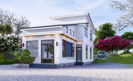 10 mẫu nhà cấp 4 gác lửng vừa sang vừa thoáng lên ngôi dịp cuối năm