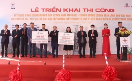 588 tỉ đồng xây dựng đường dây 220 kV Nậm Mô - Tương Dương