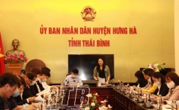 Ban Văn hóa - Xã hội, HĐND tỉnh: Giám sát tại huyện Hưng Hà