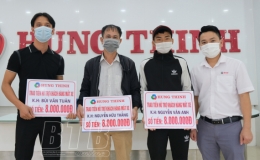 Công ty TNHH Hưng Thịnh hỗ trợ mua xe mới cho 3 khách hàng bị mất xe