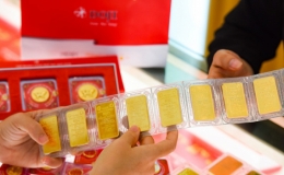 Giá vàng quay đầu lao dốc mạnh