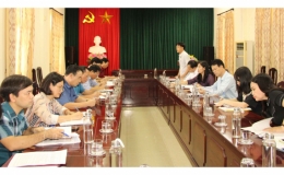 Ban Văn hóa - Xã hội, HĐND tỉnh: Giám sát tại Sở Văn hóa, Thể thao và Du lịch