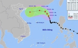 Bão số 7 mạnh lên trong 12 giờ tới, sau suy yếu dần