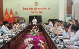 Hưng Hà: Phấn đấu gieo cấy 10.550ha lúa xuân năm 2023