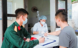 Kiến Xương - Tiền Hải: Khám tuyển nghĩa vụ quân sự