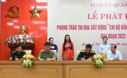 Quảng Ngãi phát động phong trào thi đua xây dựng “chi bộ bốn tốt”, “đảng bộ cơ sở bốn tốt”