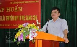 Tập huấn kỹ năng dự phòng lây truyền HIV từ mẹ sang con