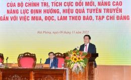 Tích cực đổi mới, nâng cao năng lực định hướng, hiệu quả tuyên truyền gắn với việc mua, đọc, làm theo báo, tạp chí của Đảng