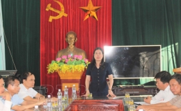 Kiểm tra công tác phòng, chống dịch và tiêm vắc-xin phòng Covid-19 tại một số xã trên địa bàn huyện Tiền Hải