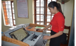 Trường làng bắt nhịp chuyển đổi số