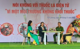 Trường THCS Tiền Phong: Tổ chức chuyên đề “Nói không với thuốc lá điện tử vì một môi trường không khói thuốc”