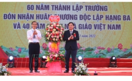 Trường THPT Quỳnh Côi: Kỷ niệm 60 năm thành lập và đón nhận Huân chương Độc lập hạng Ba