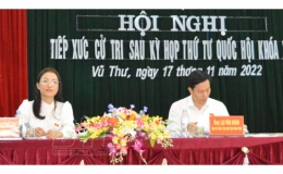 Vũ Thư: Cử tri kiến nghị cắt giảm thủ tục hành chính trong cấp giấy chứng nhận quyền sử dụng đất