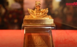 Chiêm ngưỡng Ấn vàng 'Hoàng đế chi bảo'