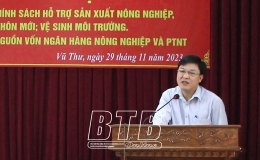 Hội Nông dân huyện Vũ Thư: Tuyên truyền cơ chế, chính sách hỗ trợ sản xuất nông nghiệp
