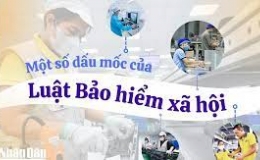 Một số dấu mốc của Luật Bảo hiểm xã hội