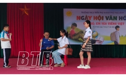Ngày hội văn hóa với chủ đề “Em yêu Tiếng Việt”