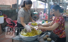 Ngọt ngào hương vị bánh quê
