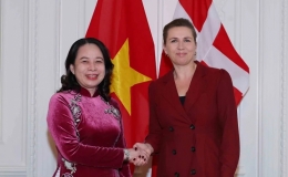 Phó Chủ tịch nước hội đàm với Thủ tướng Đan Mạch Mette Frederiksen