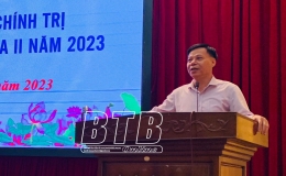 Thái Thụy: Khai giảng lớp bồi dưỡng lý luận chính trị dành cho đảng viên mới, khóa II năm 2023