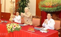 Tổng Bí thư Nguyễn Phú Trọng gặp mặt các điển hình tiêu biểu học tập và làm theo Bác Hồ
