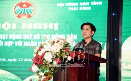 260 cán bộ hội nông dân được tập huấn nghiệp vụ hoạt động Quỹ hỗ trợ nông dân và vay vốn